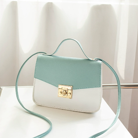 Retro Women's Handbags with Niche Contrast Design