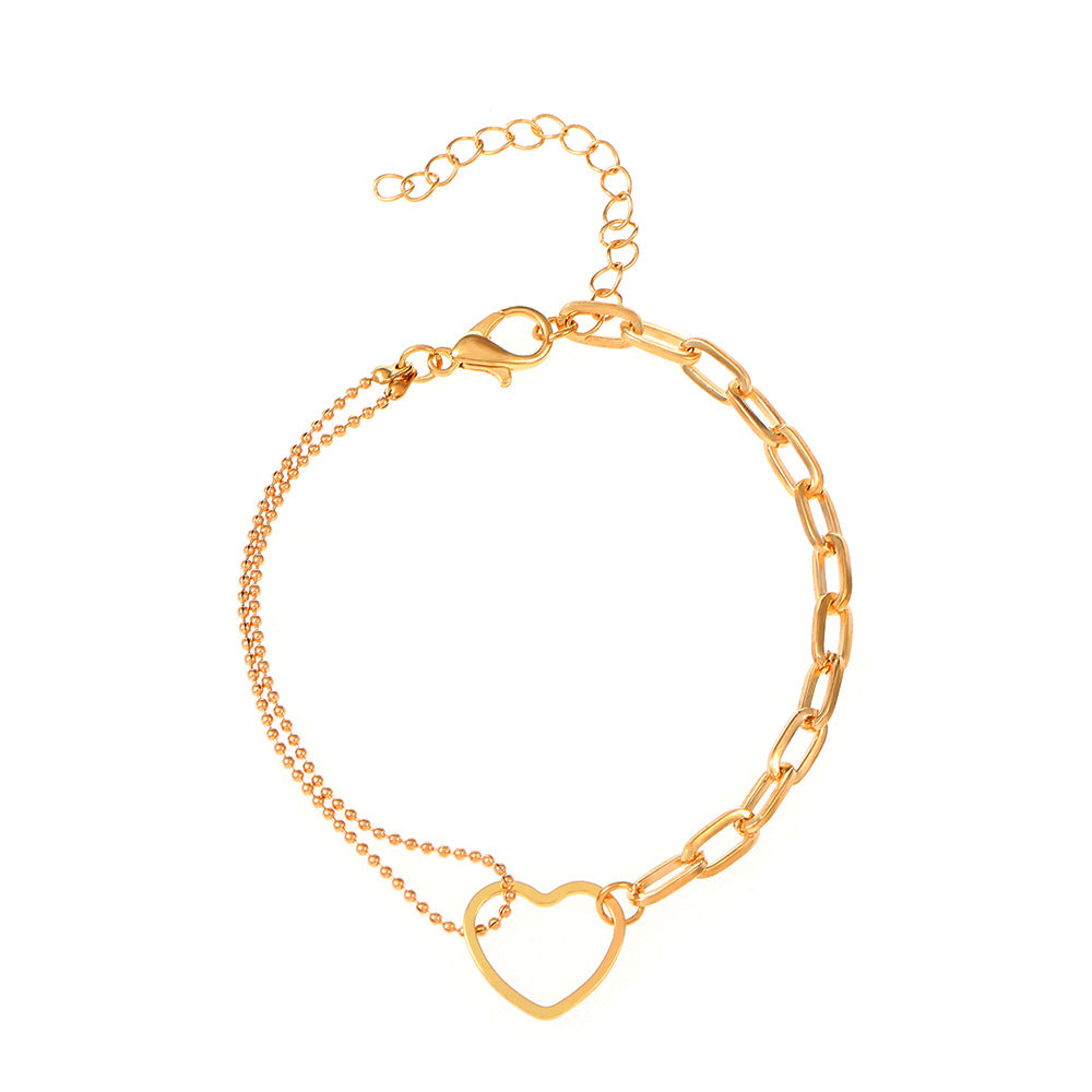 Love Splicing Bracelet with Stylish Small Design