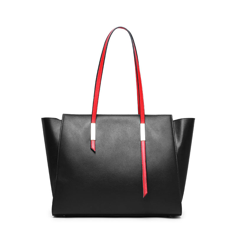 Large Capacity One-Shoulder Leather Handbags